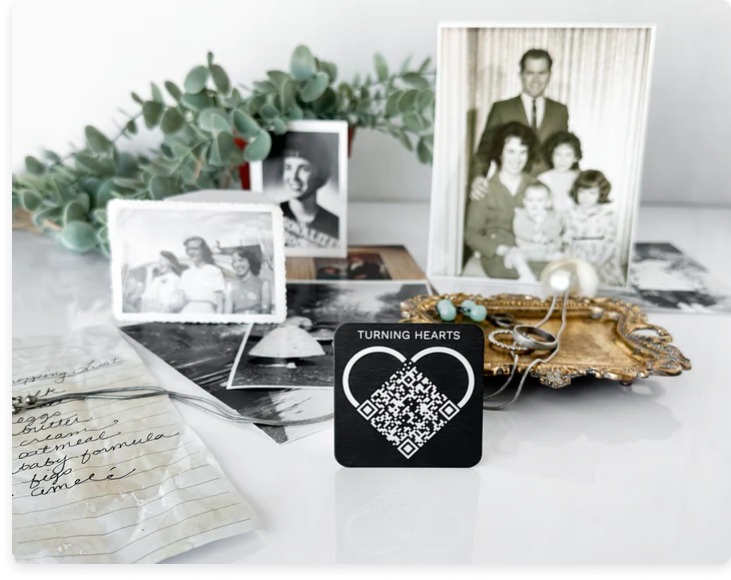 Turning Hearts medallion with some memories